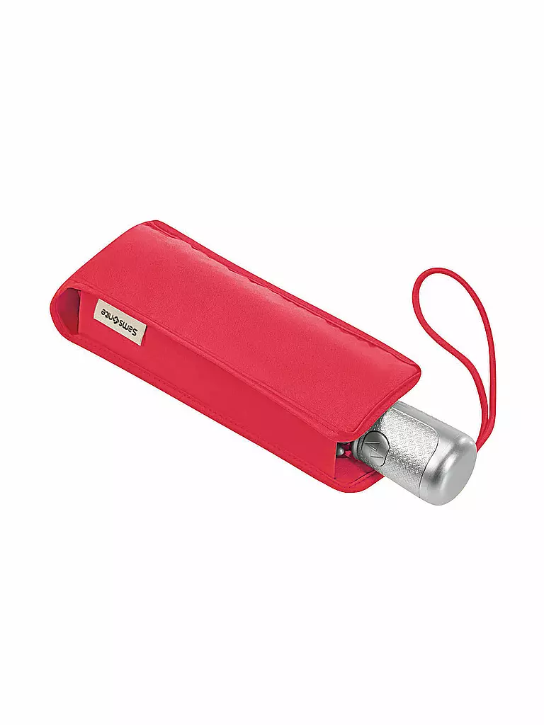 SAMSONITE Alu Drop S - Regenschirm raspb.rose rot