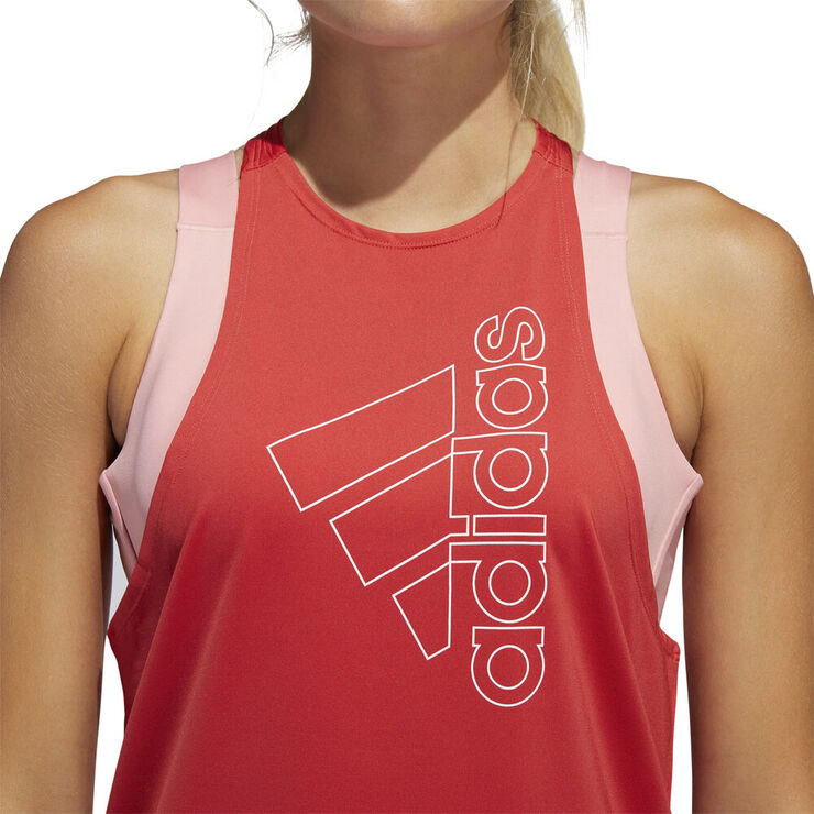 adidas Badge Of Sport Tank Top Rød