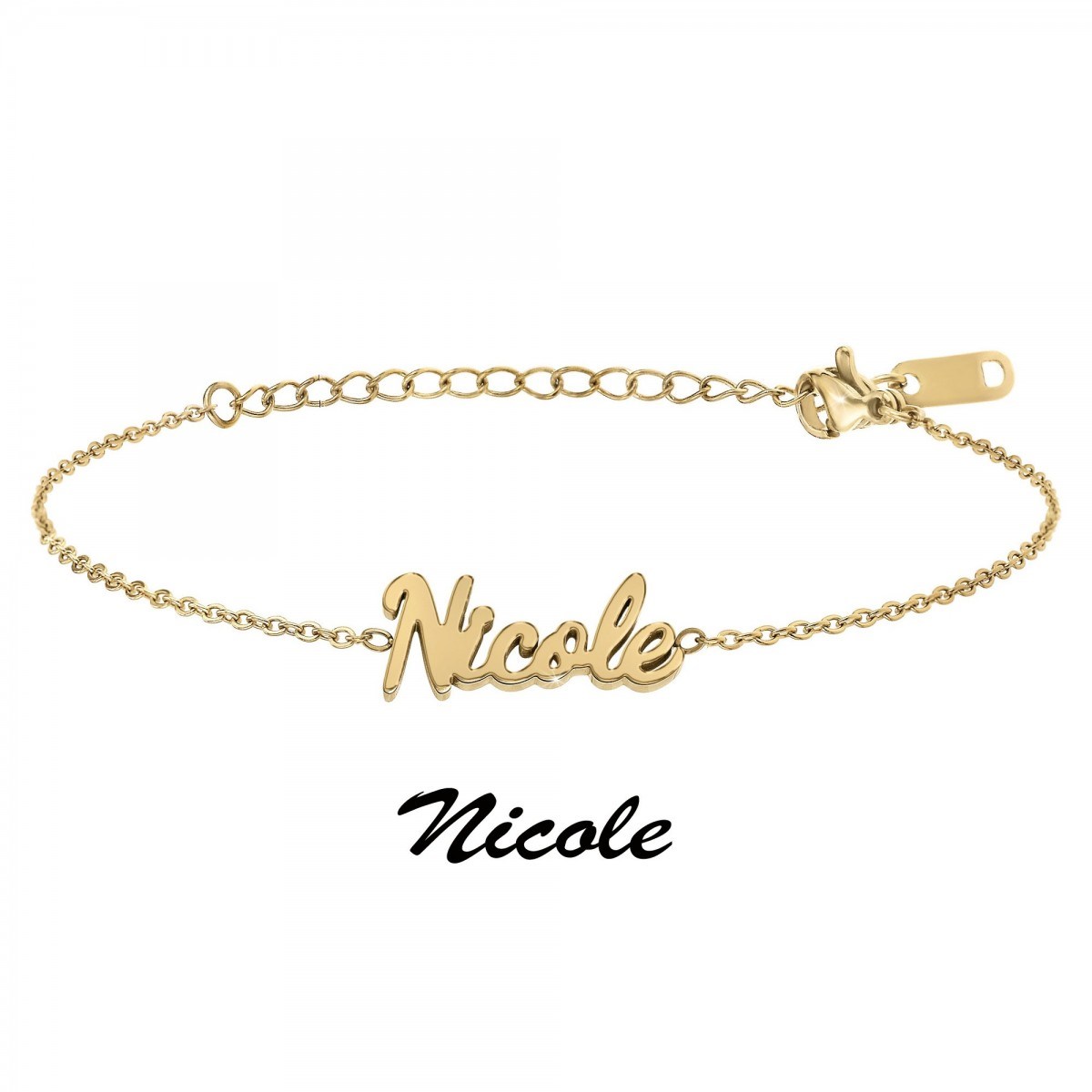 Nicole - Bracelet prénom