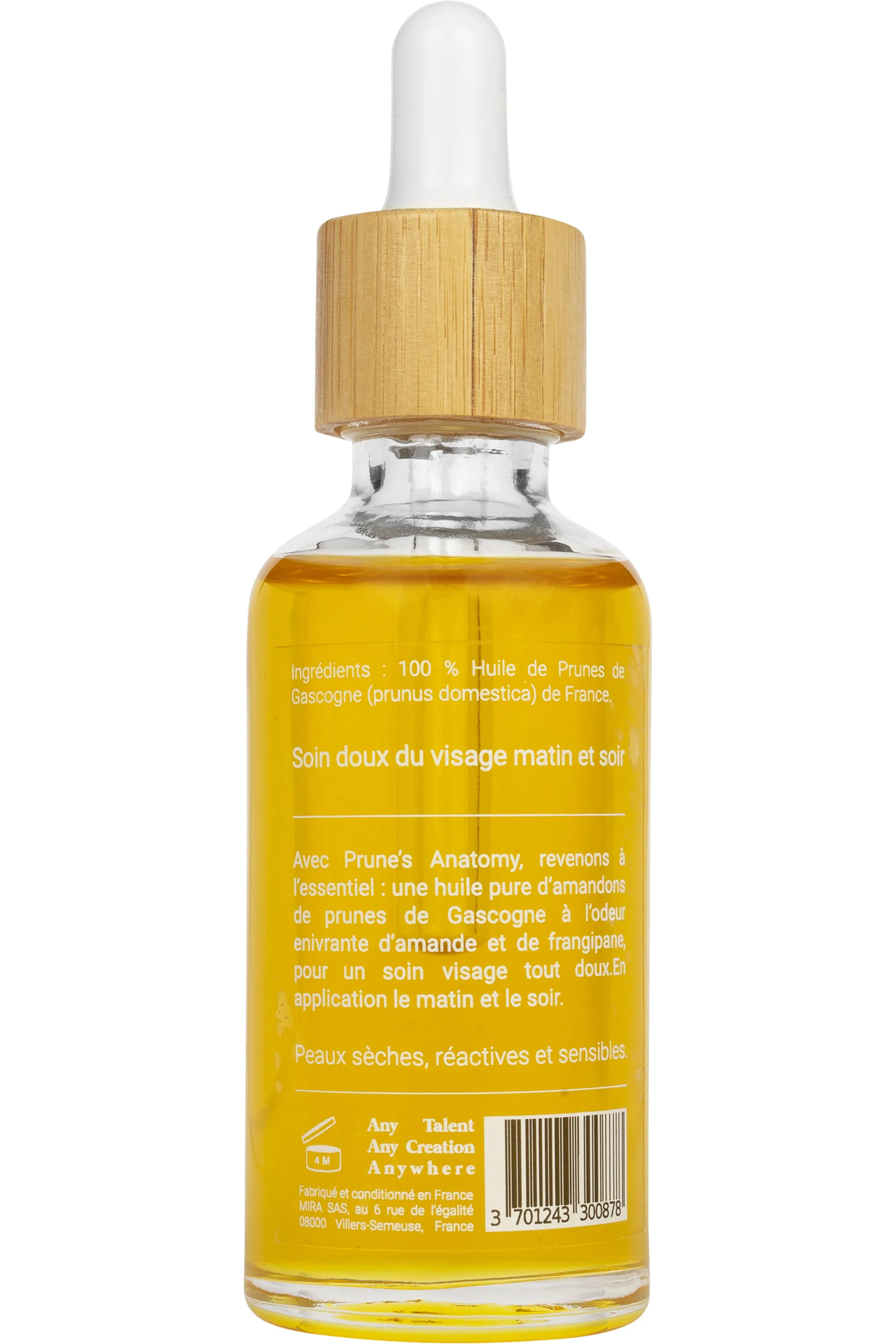 My Mira Huile de prune Prune’s anatomy-50 ml