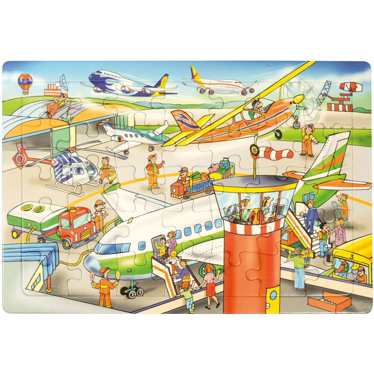 EDUPLAY Puzzle Flughafen