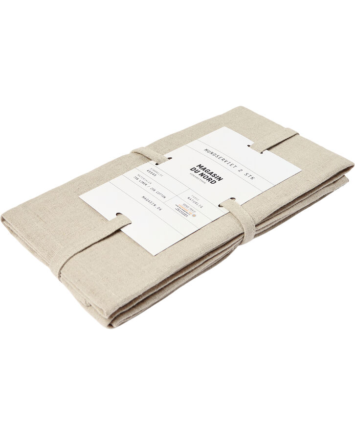 Magasin du Nord Collection Mundserviet 2 stk 45x45 Natural