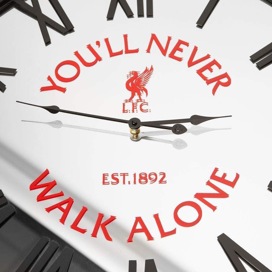Liverpool Horloge murale YNWA - Gris/Noir/Rouge