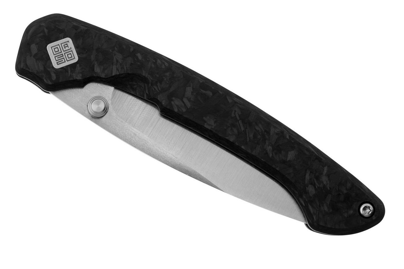 Ocaso Seaton Mini 42CMS, Carbon Fiber Satin, zakmes