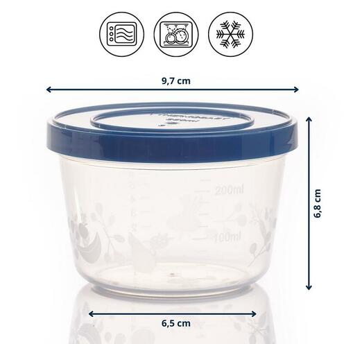 Lot de 5 boîtes de conservation 250mL - THERMOBABY