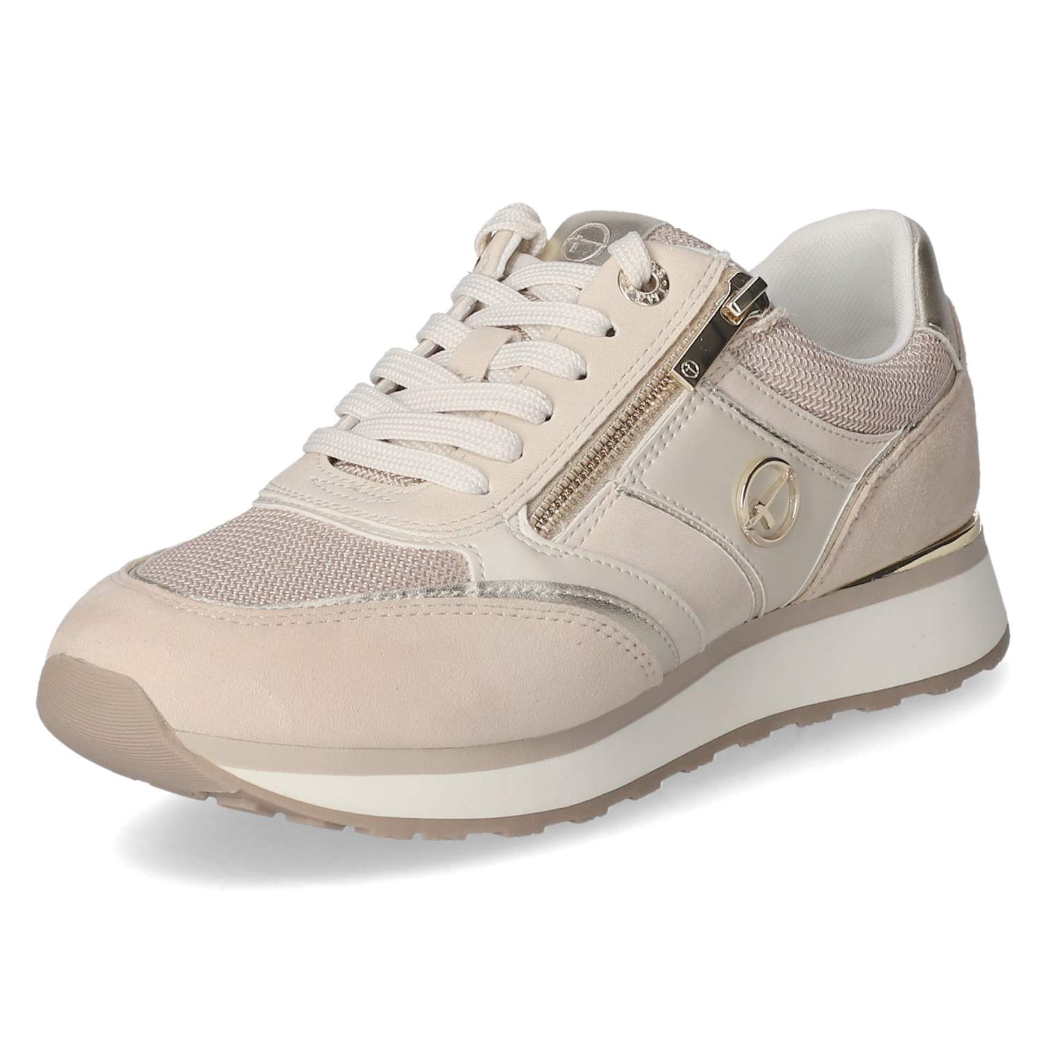 Tamaris Low Sneaker - ivory glam