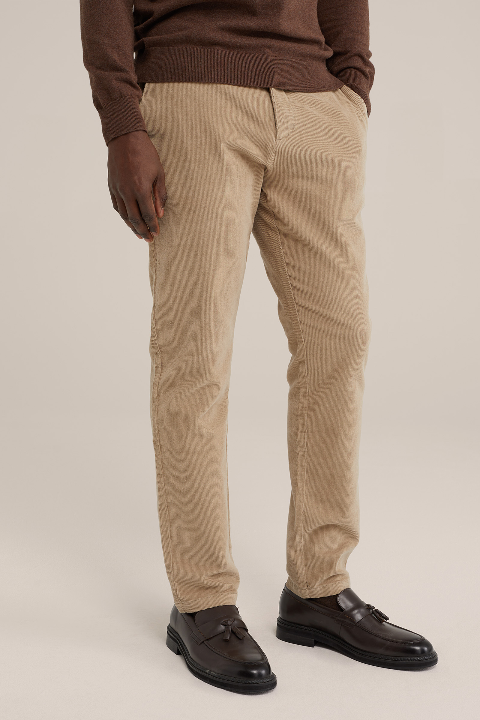 slim fit chino van corduroy Fundamentals Beige