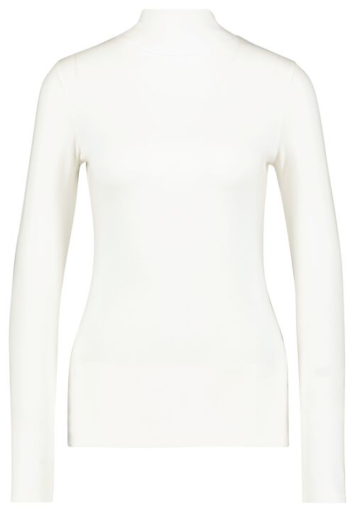 haut femme col blanc