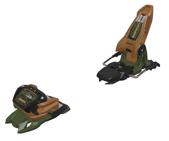 MARKER - FIXATIONS SKI PISTE GRIFFON 13 GREEN BROWN