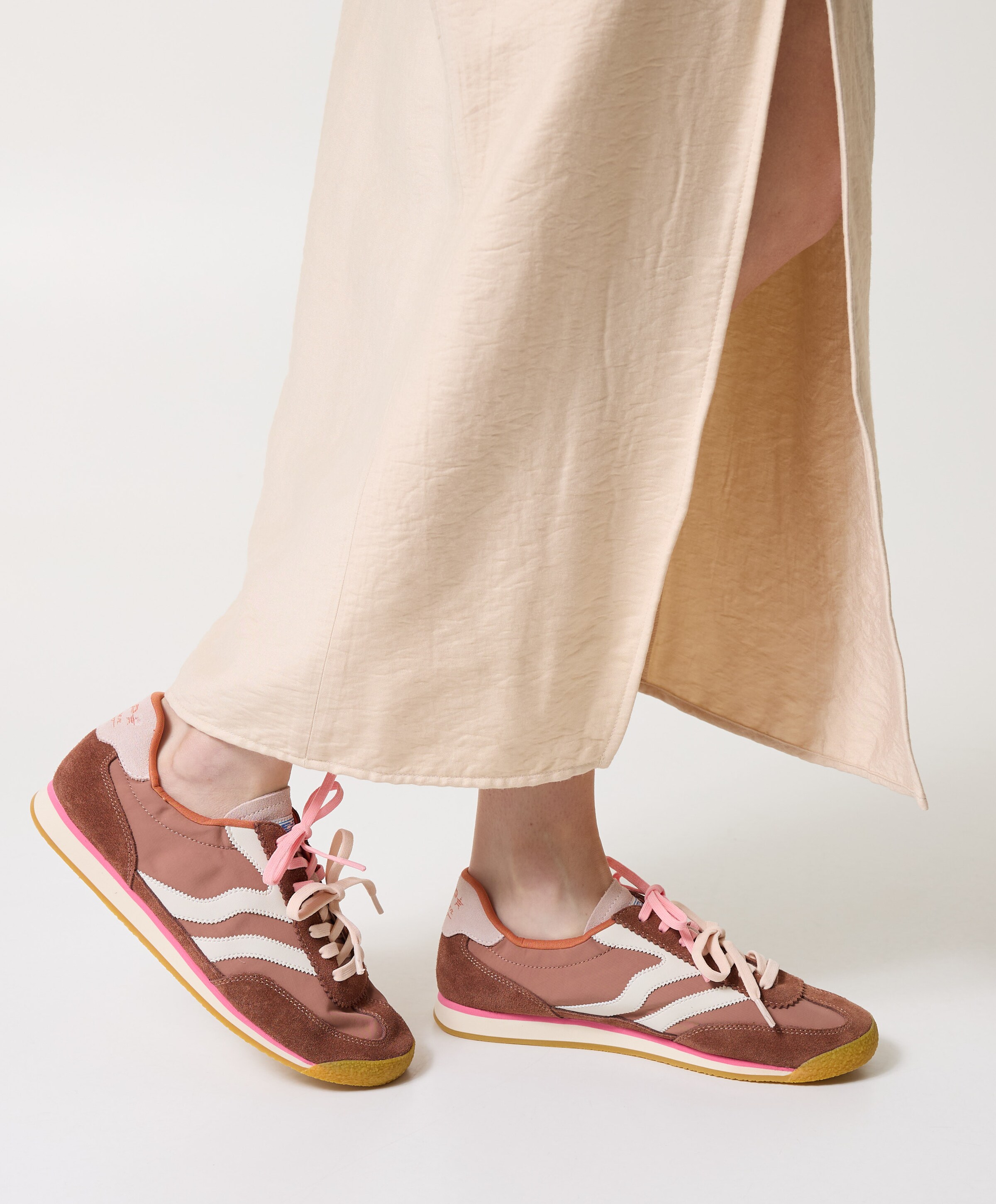 Maripé dames sneakers bruin