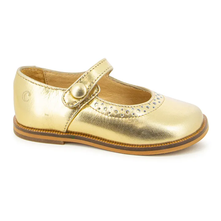 Clotaire Ballerines Tetel Perfo | Doré