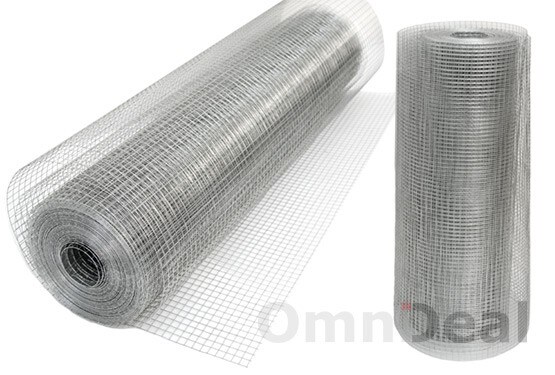 25m x 100cm Volierendraht - Verzinkt 19x19mm - Maschendrahtzaun Kaninchendraht