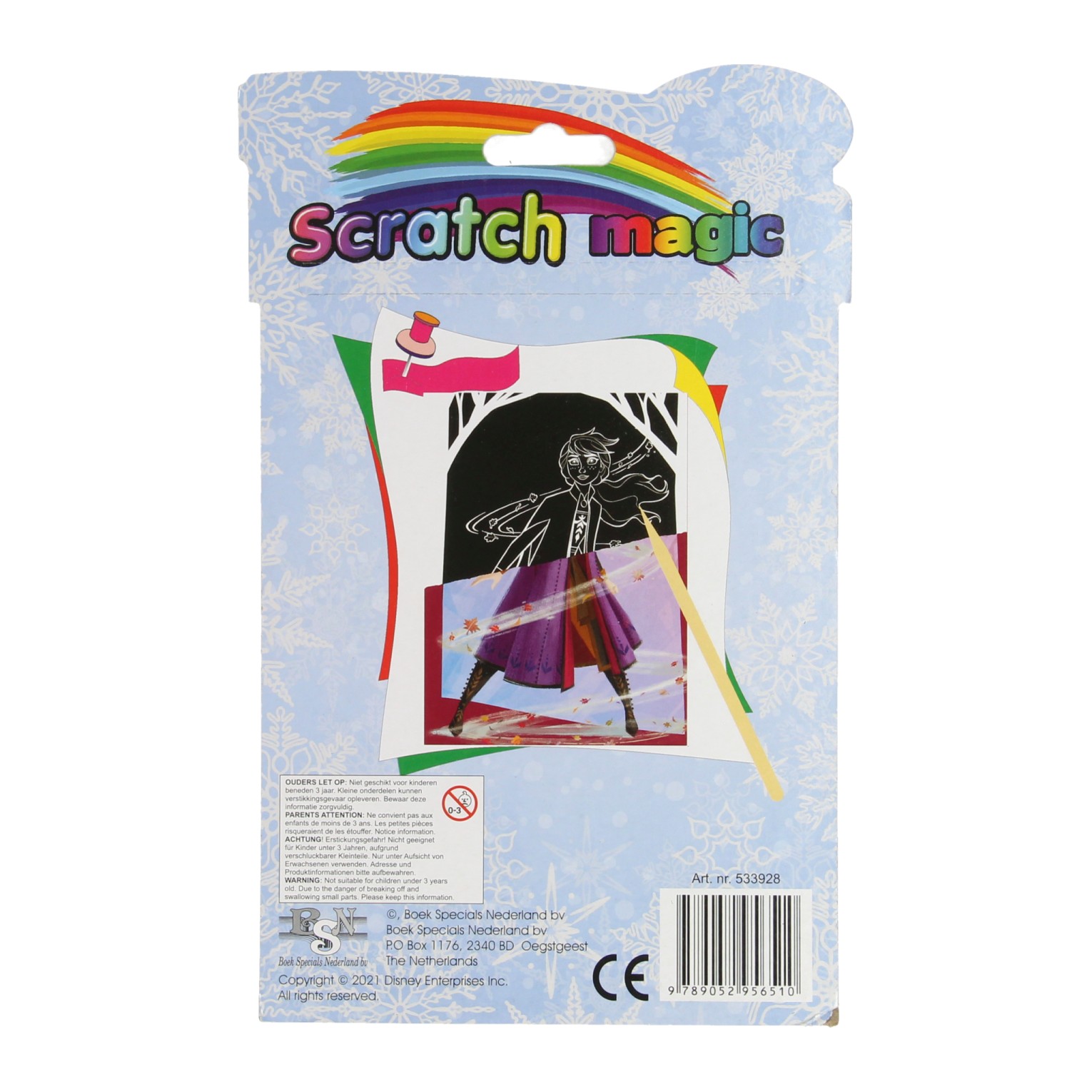 Walt Disney Magic Scratch Blok - Frozen