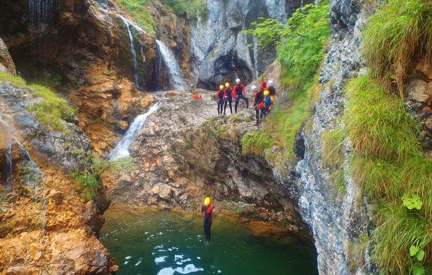 Canyoning Einsteigertour in Schladming als Geschenk