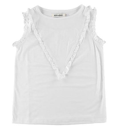 Add to Bag Top - Weiß