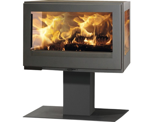 Panadero Harmonie houtkachel, staal, zwart, 7,2 kW