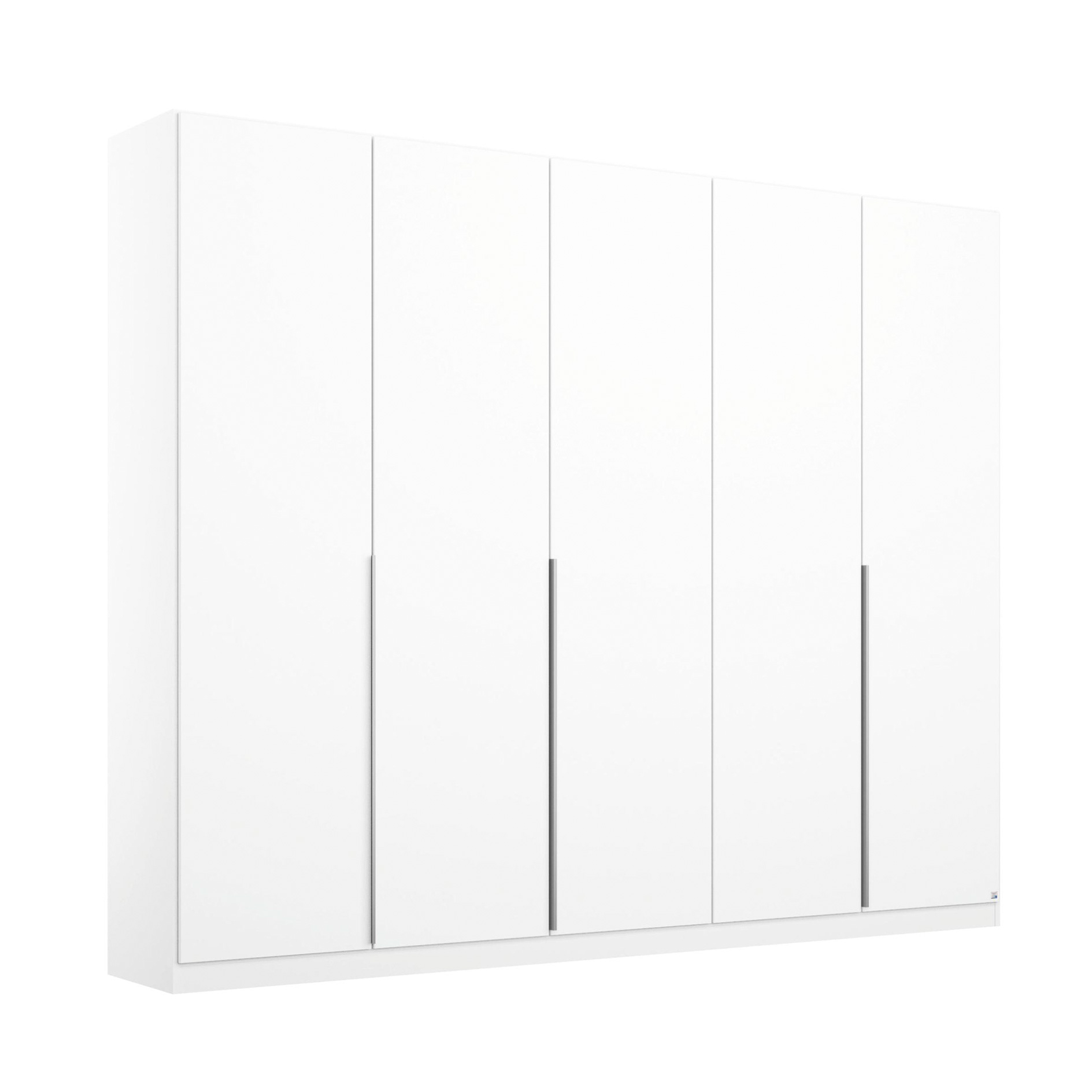 Drehtürenschrank - alpinweiß - 5-türig - 226x210 cm