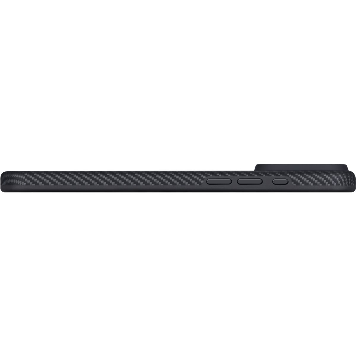 iPhone 17 Pro Max MagEZ UltraGuard MagSafe Case Aramid Schutzhülle (KI1701PBM) - Schwarz (Carbon)