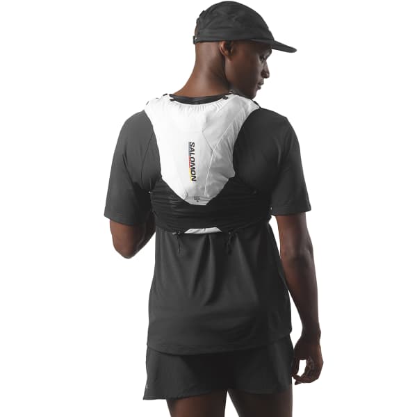 Sac trail SALOMON ADV SKIN 5 RACE FLAG SET BLACK/WHITE