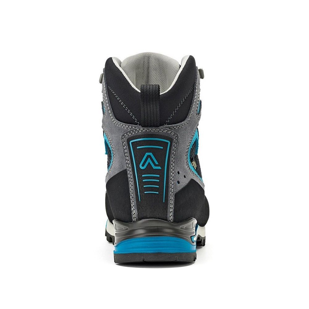 Asolo CORAX GV - Chaussures de randonné Femme nero/peacock blue