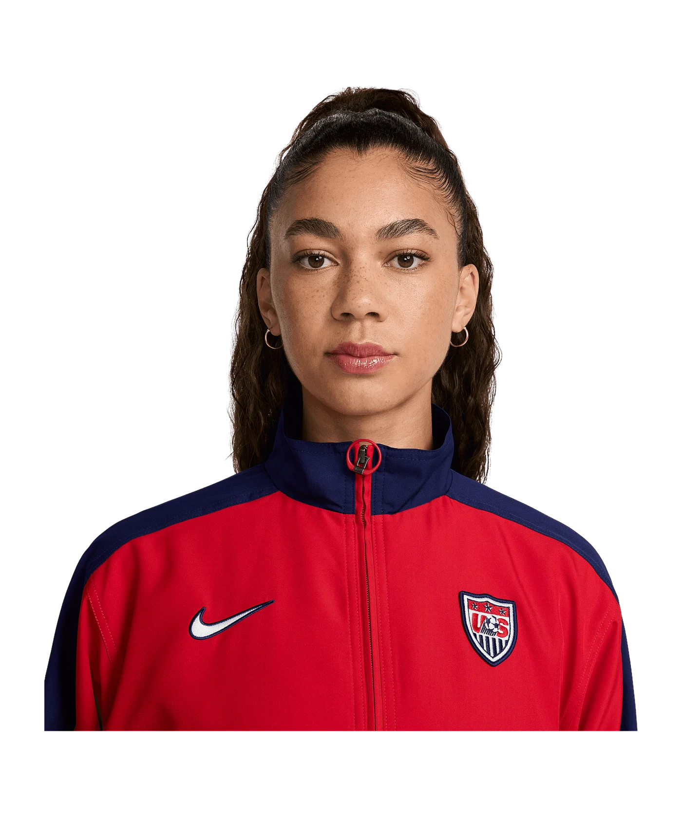 Nike USA Reissue Trainingsjacke Damen Rot F657