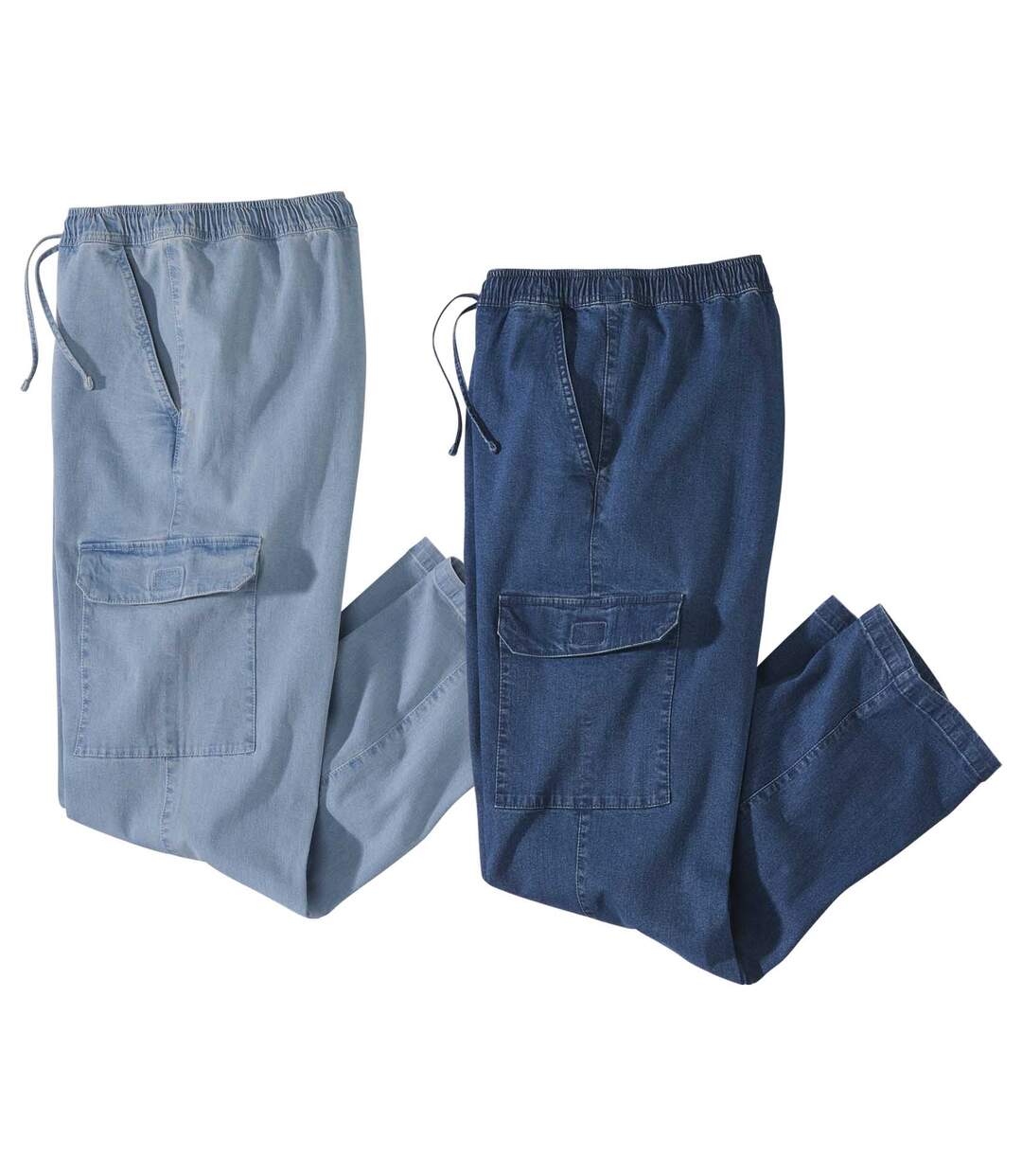 Lot de 2 Jeans Top confort