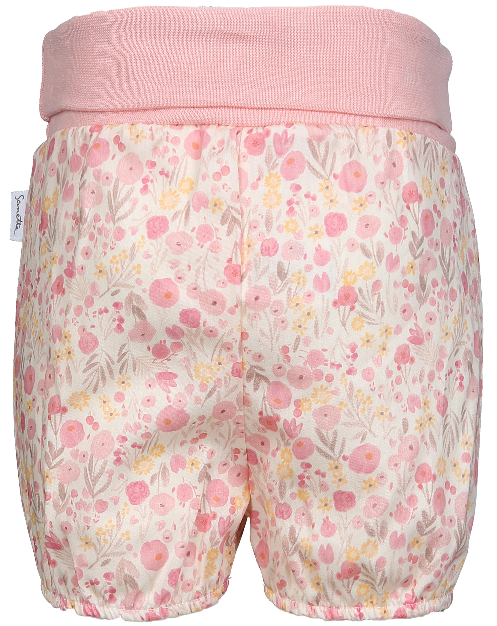 Shorts FLOWER POPLIN AOP in ivory