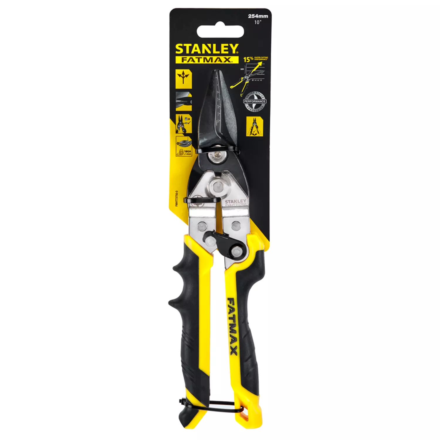 Stanley FMHT73756-0 FatMax Ergo Blikschaar - 250mm - Recht Snijdend