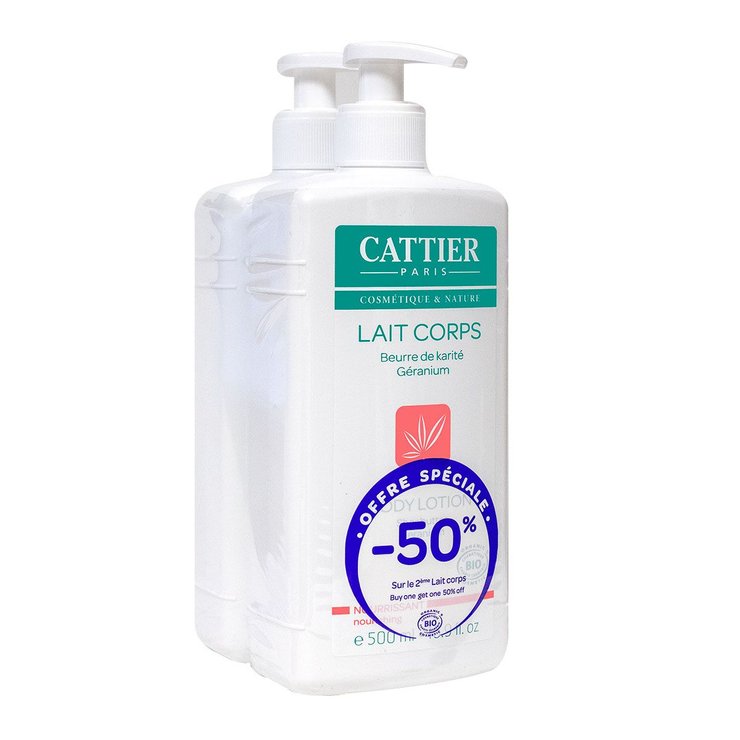 Lait corps nourrissant 2x500ml
