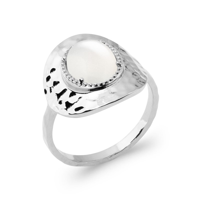 Bague Femme - Argent 925 - Pierre de lune