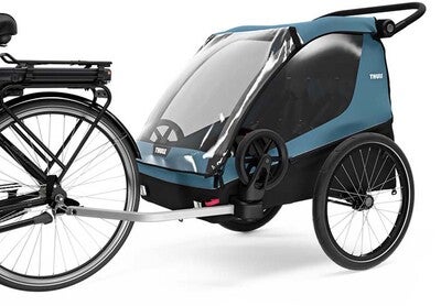 Thule Courier 2 Sykkelvogn, Aegean Blue