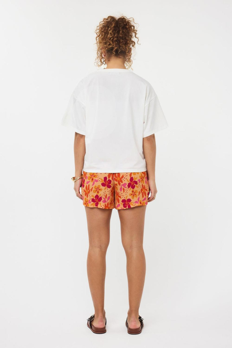 Ydence witte dames t-shirt
