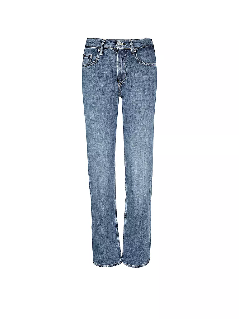 TOMMY HILFIGER Jeans Straight Fit  blau