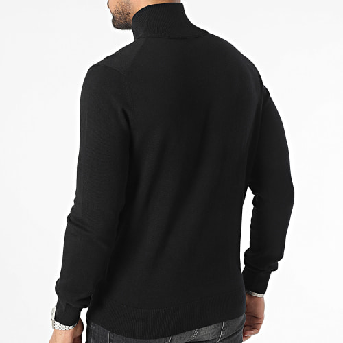 Pull Col Zippé Kanobix 50494387 Noir