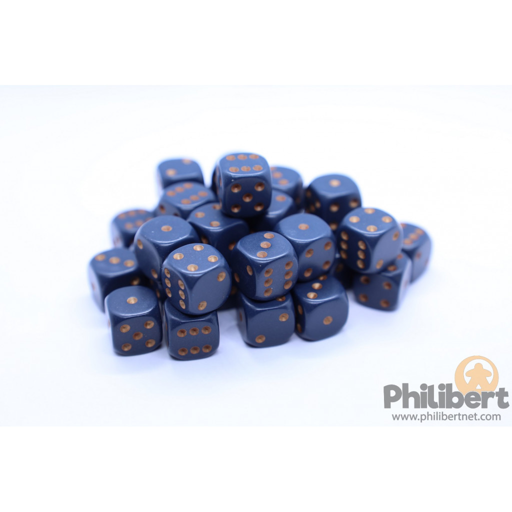 Set de 36 Dés Chessex : Opaques