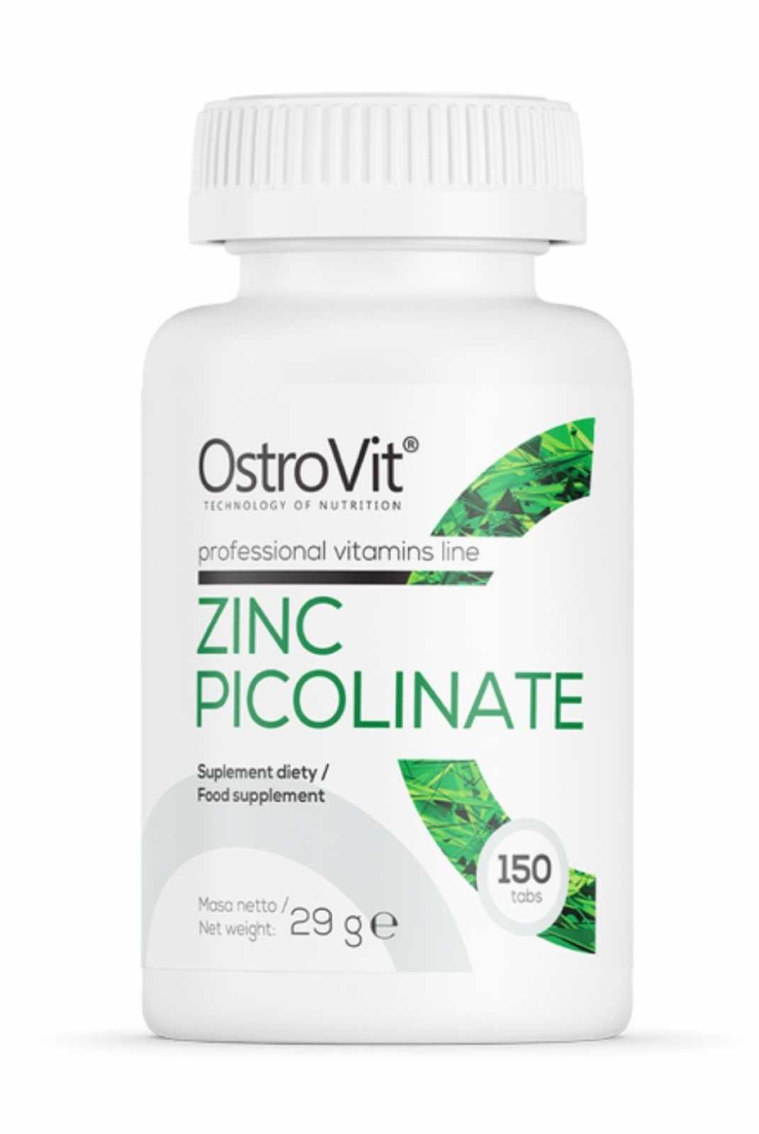 OstroVit Picolinato de Zinco 150 comprimidos