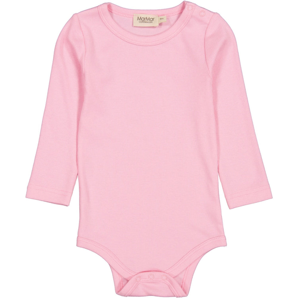Køb MarMar Modal Fine Rib Pink Blossom Plain Body LS Body