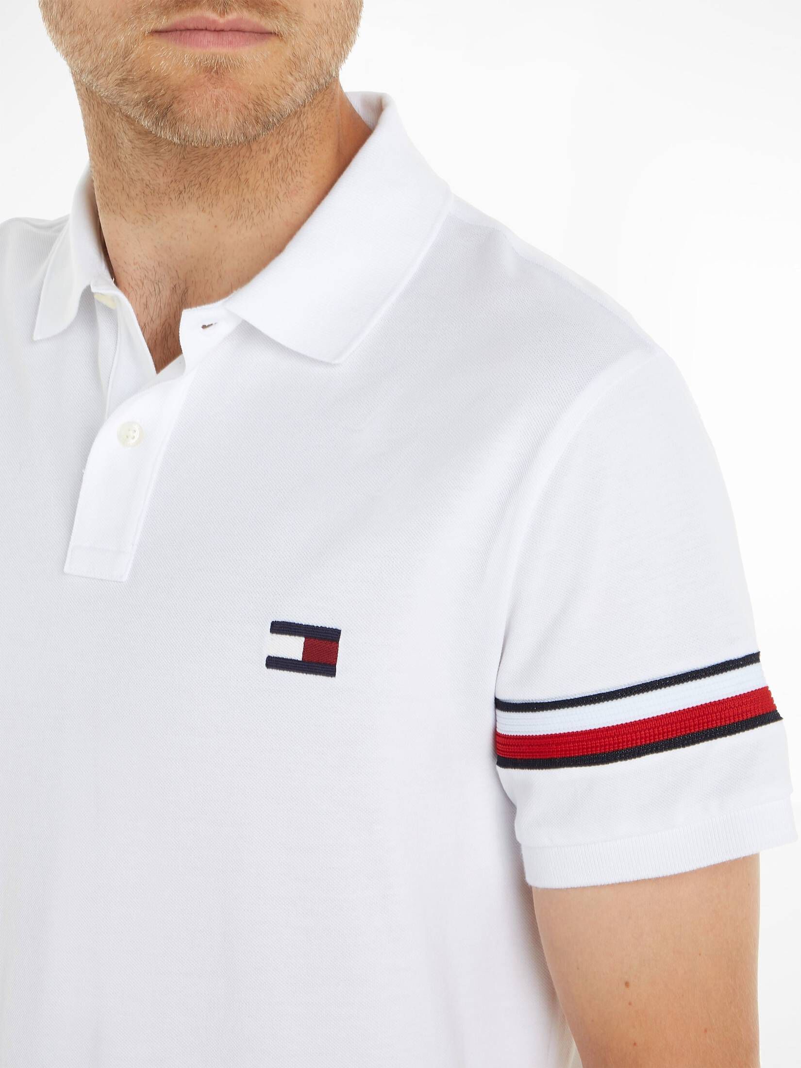 Tommy Hilfiger| Herren Poloshirt GLOBAL STP Regular Fit