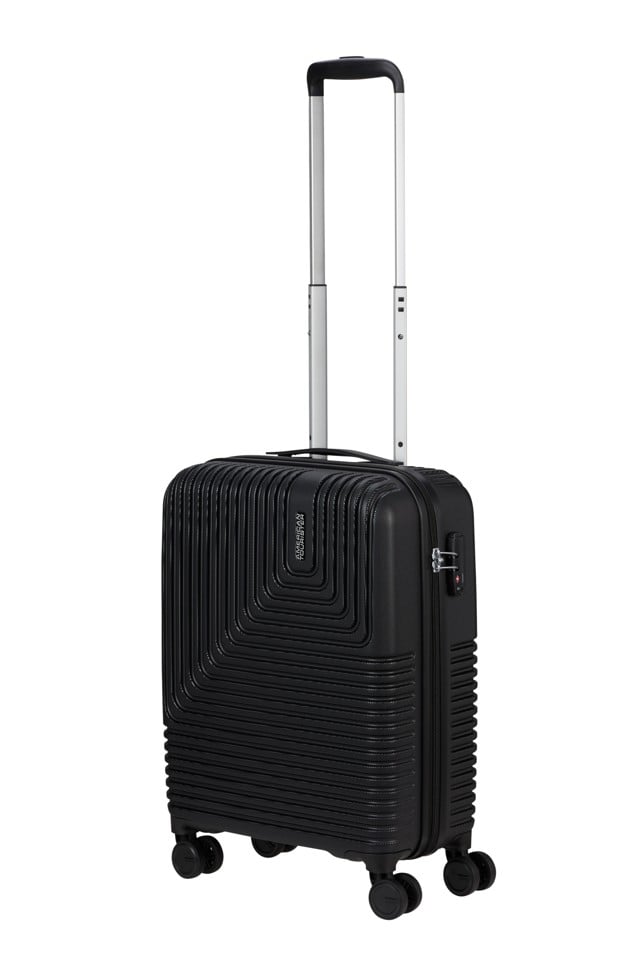 American Tourister - Niteline Suitcases -3 pcs- Midnight Black