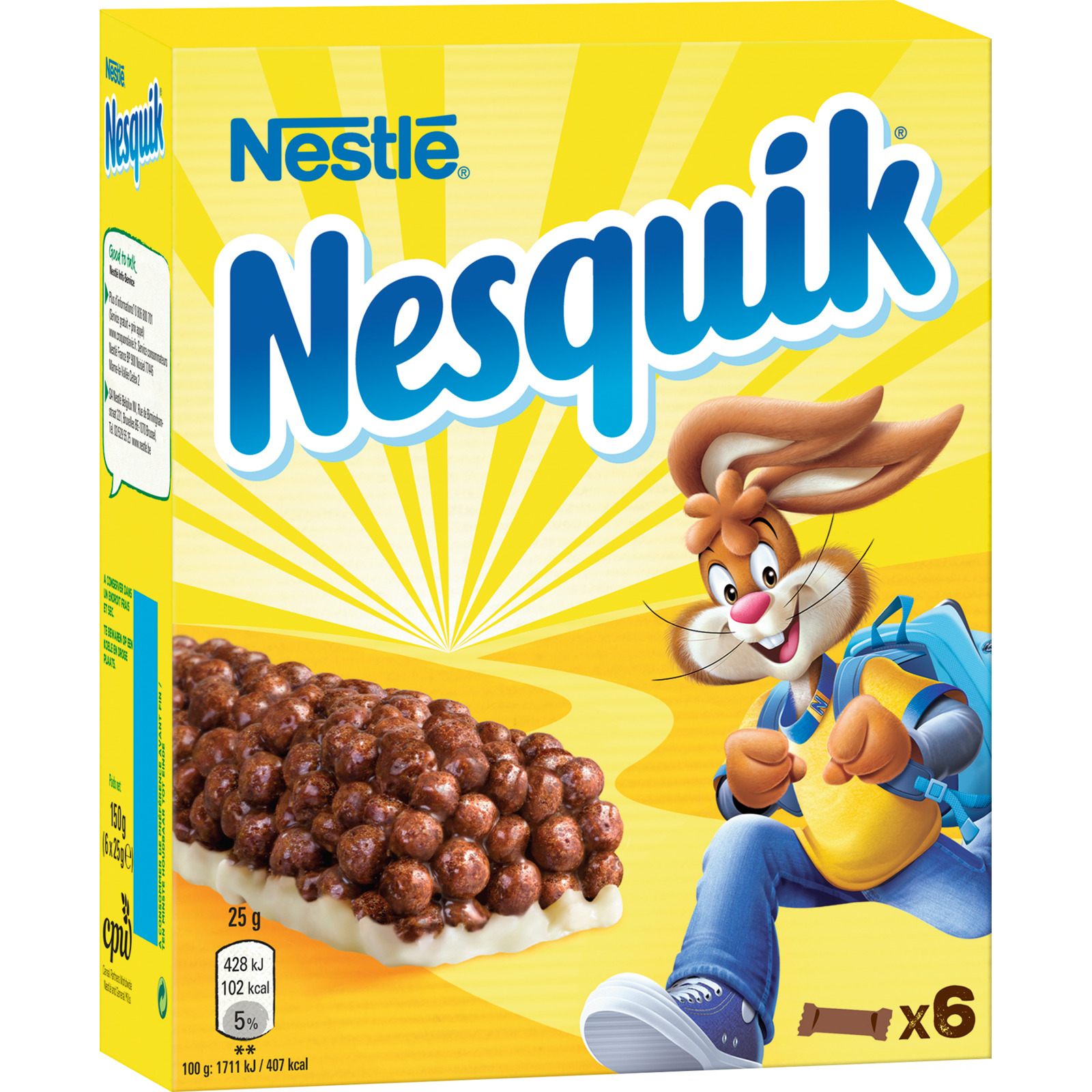 Nestlé Nesquik Riegel 6x25g