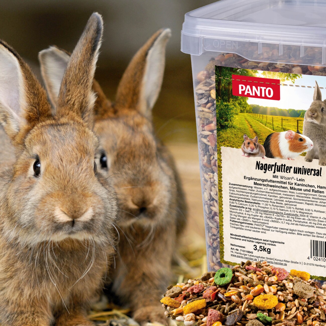 Panto ® NAGERFUTTER UNIVERSAL