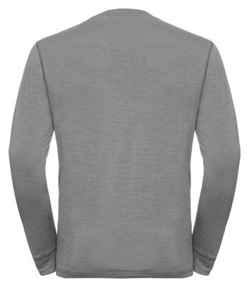 Maillot Manches Longues Odlo Merino 200 Gris