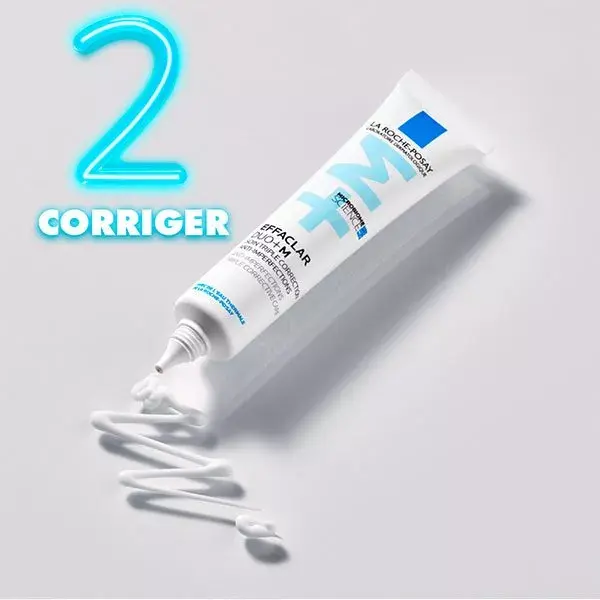 Gel de limpeza facial antiacne Cerave 236ml + Effaclar Duo+M La Roche-Posay 40ml + Protetor solar Vichy Capital Soleil UV-CLEAR FPS 50+ 40ml
