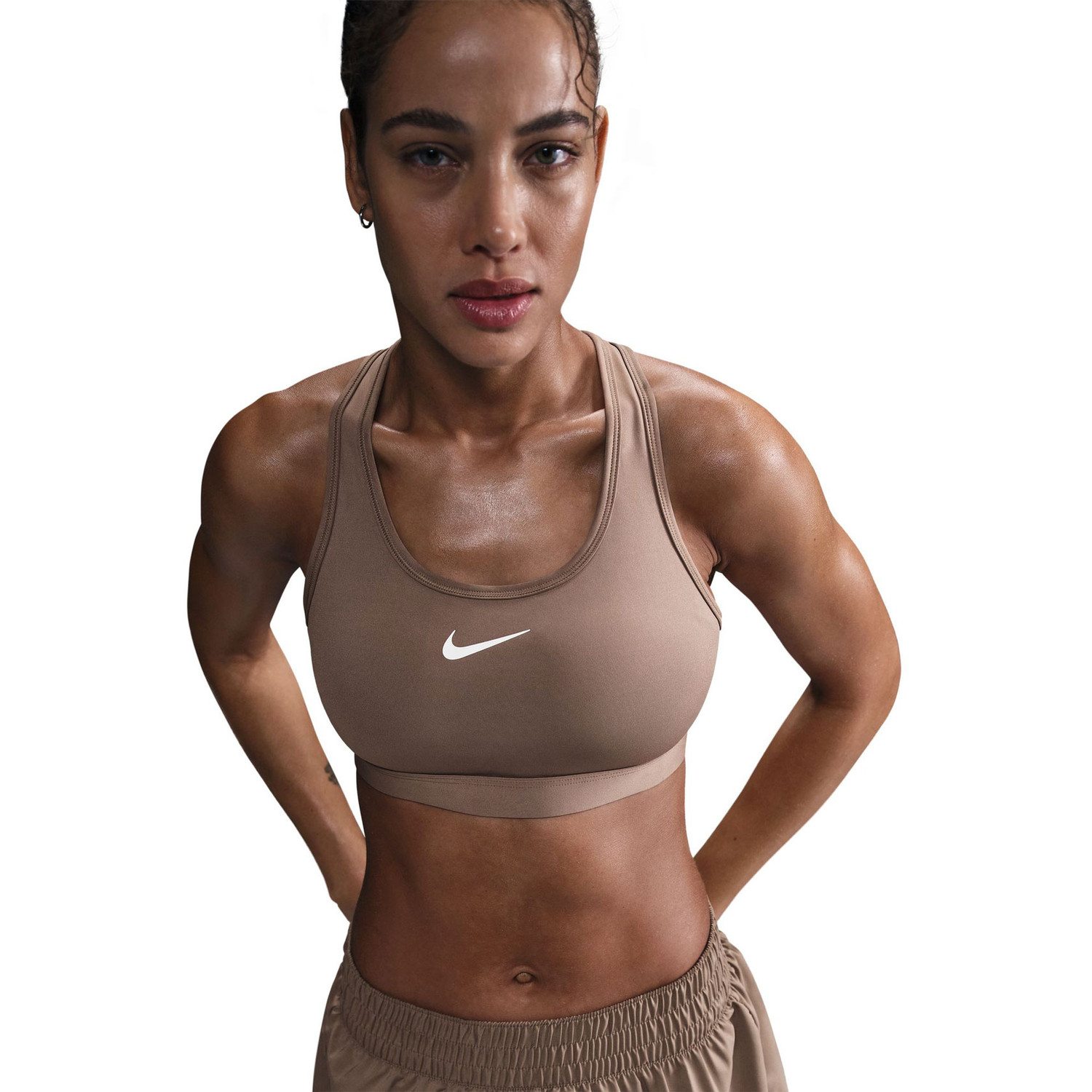 Nike Swoosh Medium Support Padded Sport BH