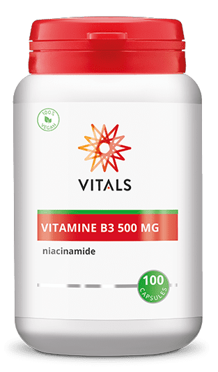 Vitals Vitamine B3 niacinamide 500 mg 100 capsules