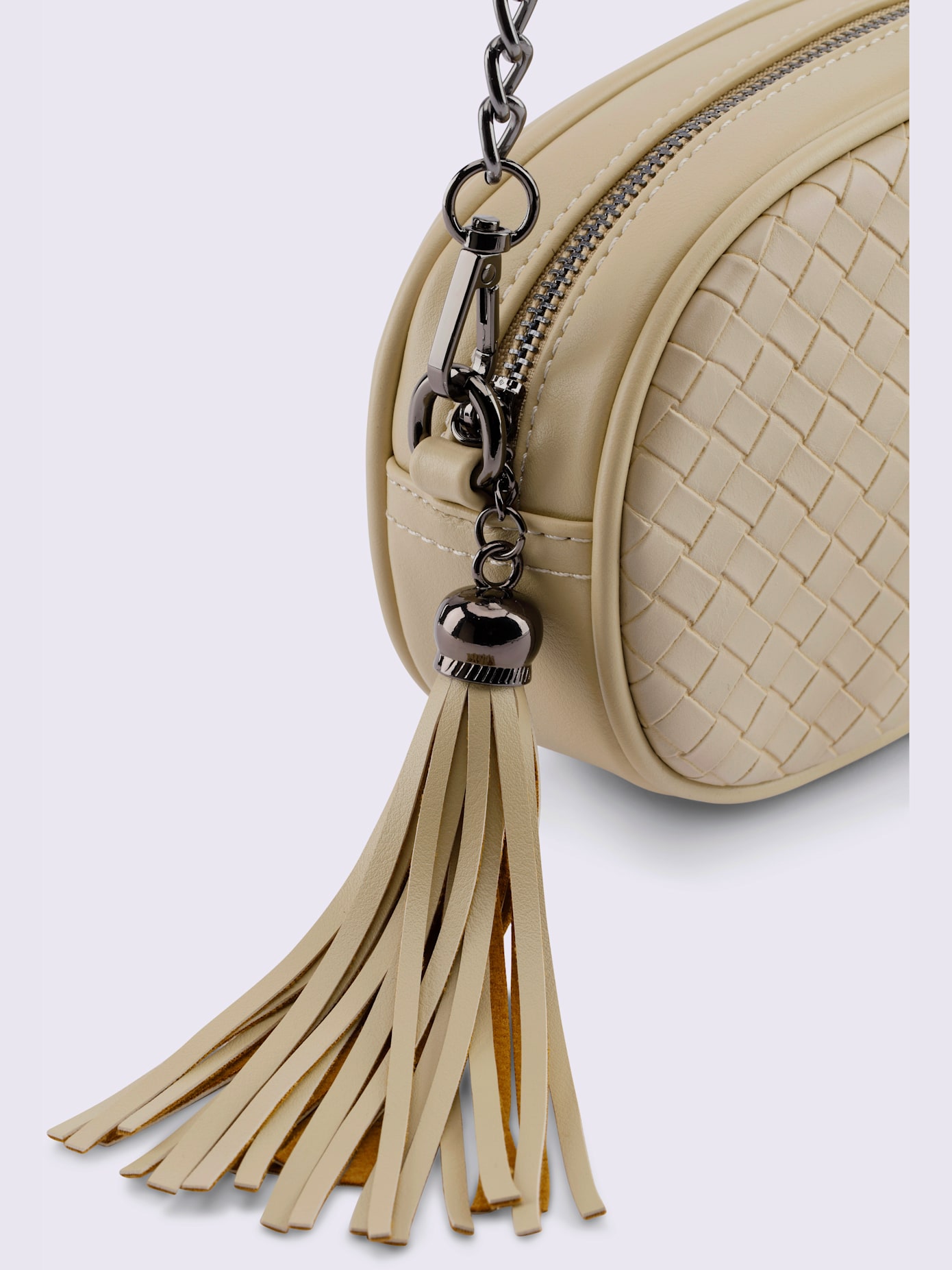 Sac motif tressé décoratif