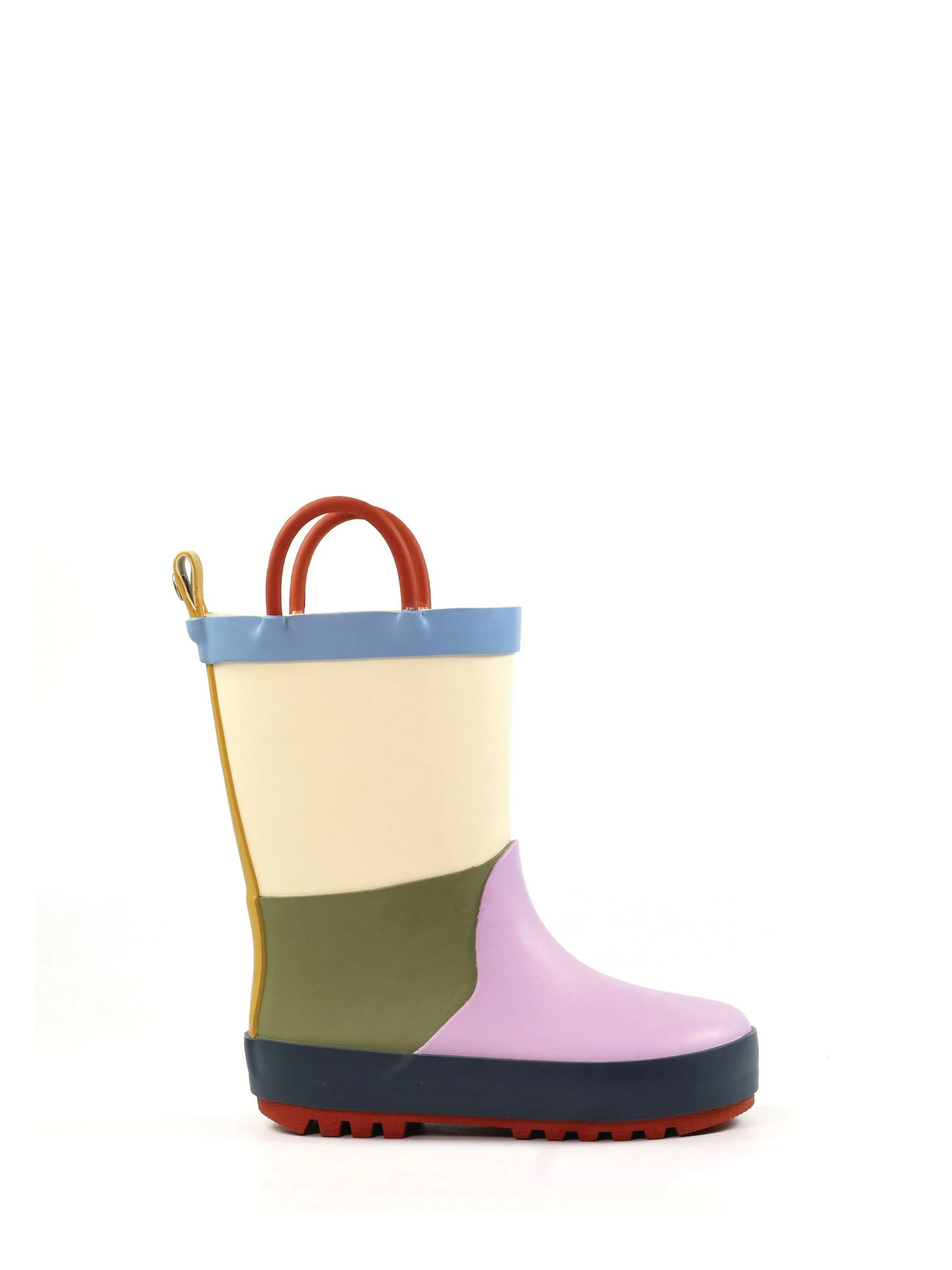Lazy Dogz Purple Bubblegum Toddler Colour Block Wellingtons