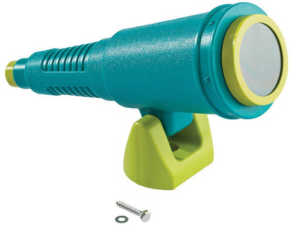 Telescoop Star (turquiose/lime)