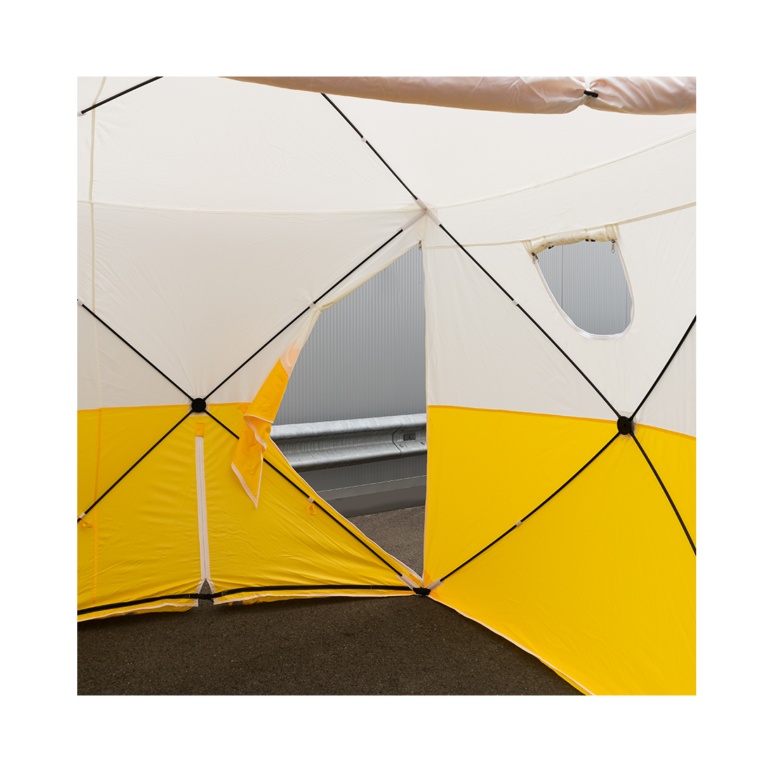 Ekström Bau- und Arbeitszelt 2 x 2 x 2 m