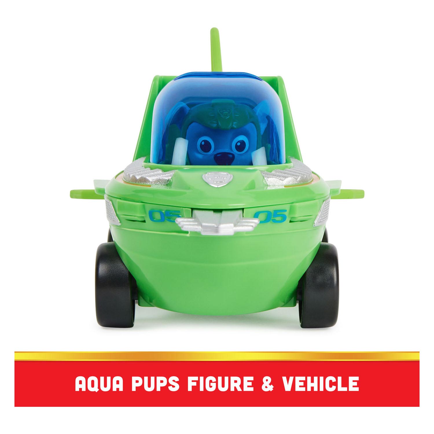 PAW Patrol Aqua Pups Rocky Deluxe Voertuig